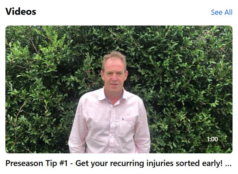 Physioworks David Francis talks recurring pre-season injuries