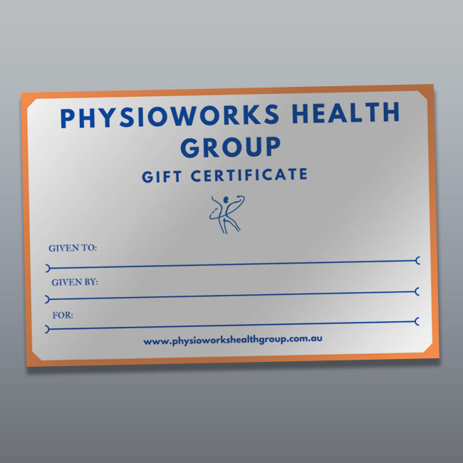 Physioworks Gift Certificate