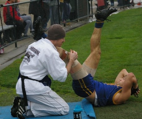 Physioworks supporting local community footy finals.